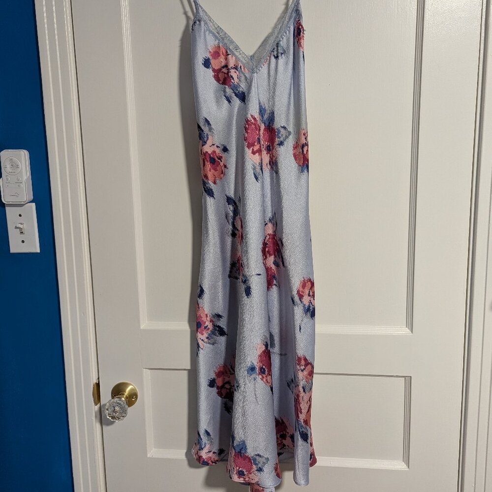 in Bloom by Jonquil Abstract Floral Slip Dress, Size L